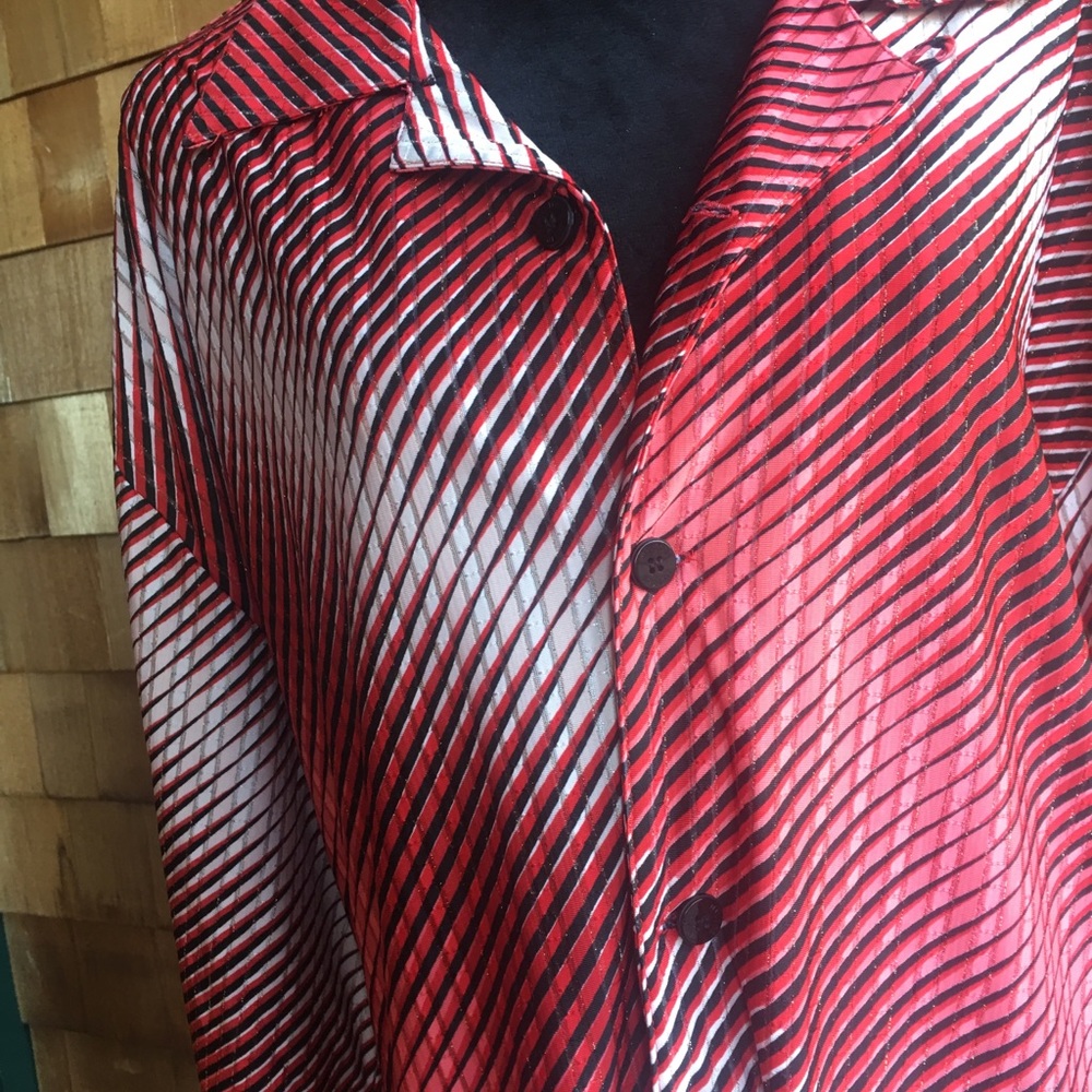 Sassy Stretch w/Bold Colors Stripes,(The Right Way with a Hint of Gold Threading